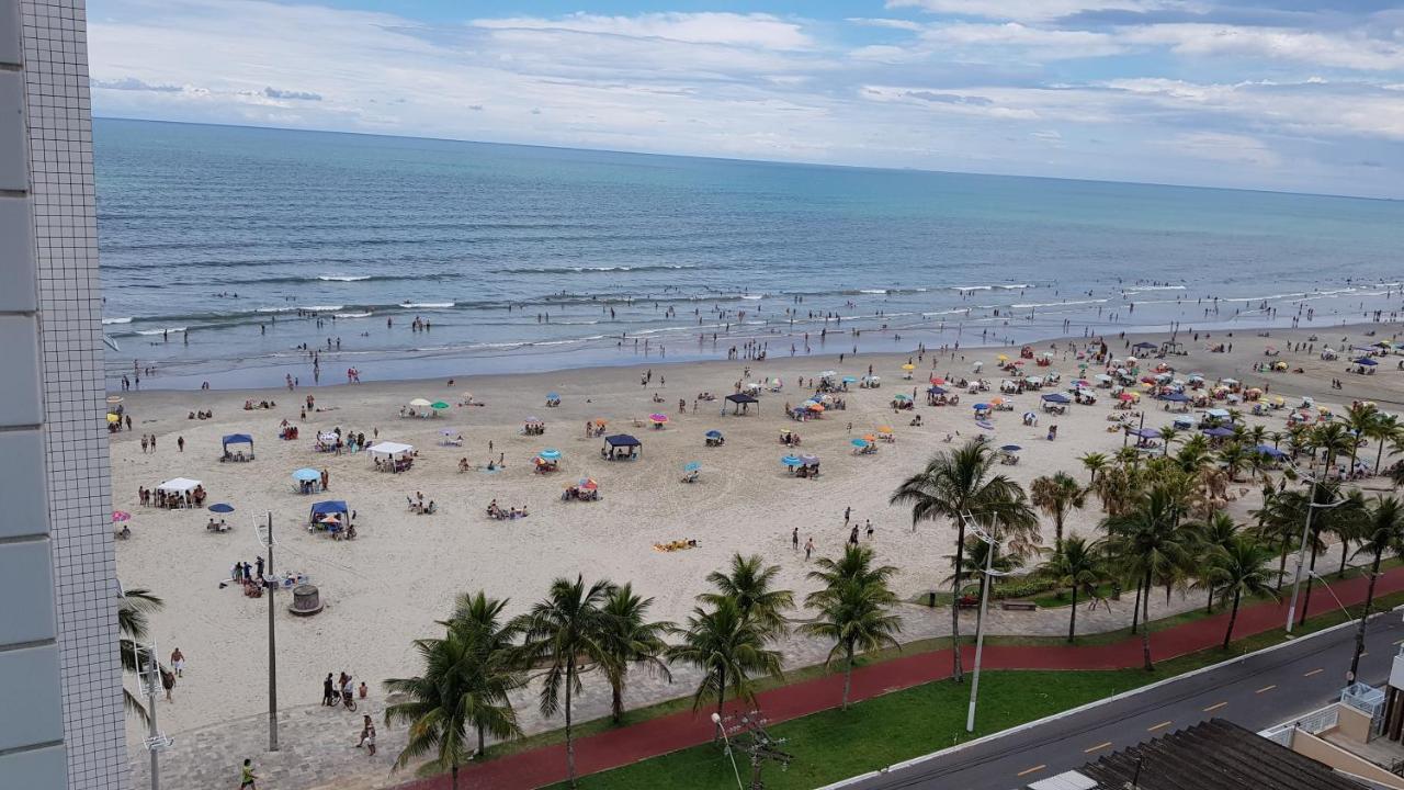 Apto Pe Na Areia Ar Condicionado Internet Estacionamento Portaria 24H Apartamento Praia Grande  Exterior foto